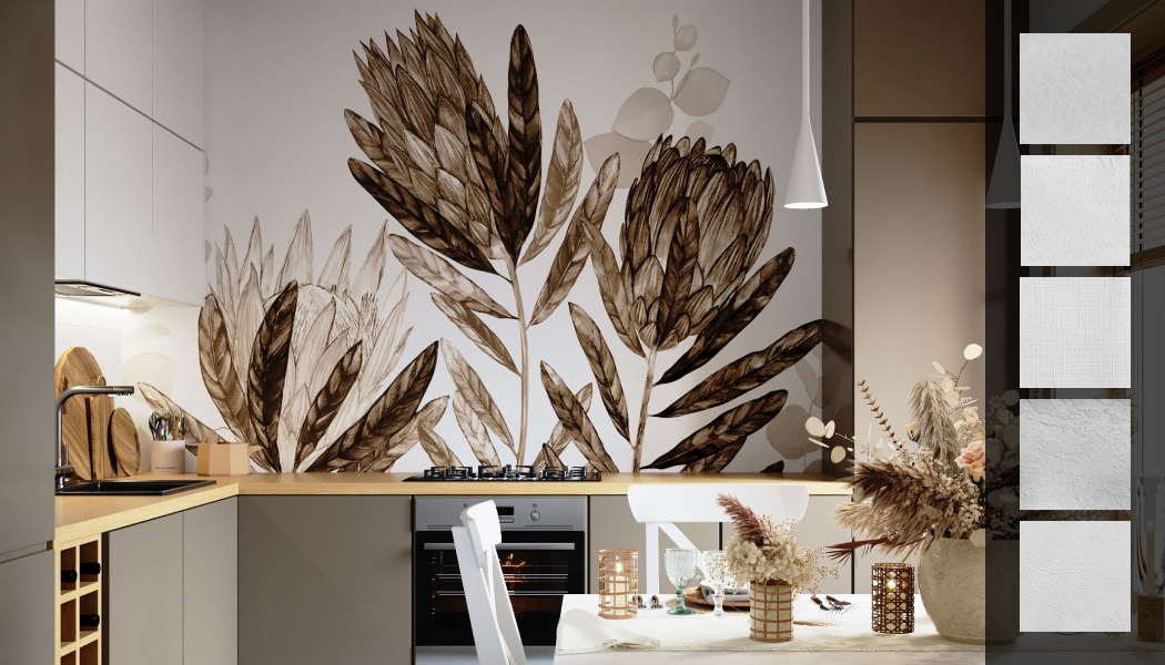 Обои для кухни: какой материал выбрать?