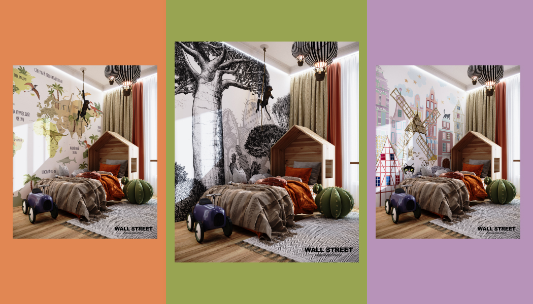 Обои в детскую комнату: что нужно учесть при выборе