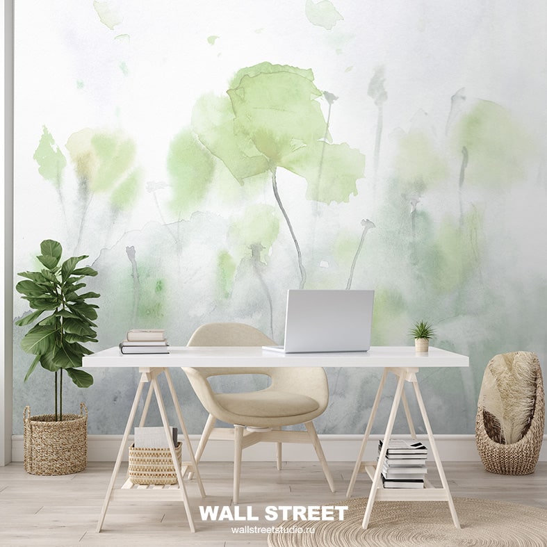 Необычные дизайнерские обои ОБОИ Watercolor-21: 2 от WALL STREET