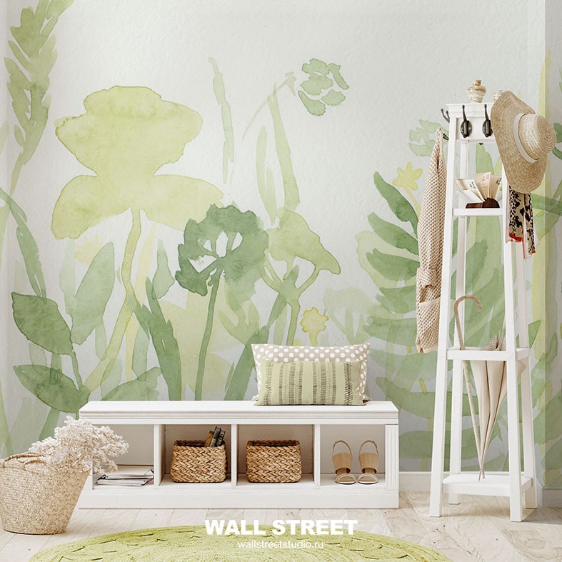 Необычные дизайнерские обои ОБОИ Watercolor-21: 3 от WALL STREET