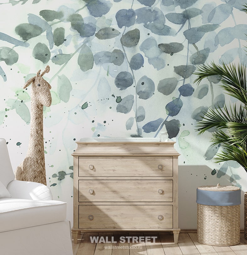 Необычные дизайнерские обои ОБОИ Watercolor-21: 13 от WALL STREET