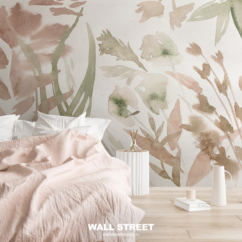 Необычные дизайнерские обои ОБОИ Watercolor-21: 21 от WALL STREET