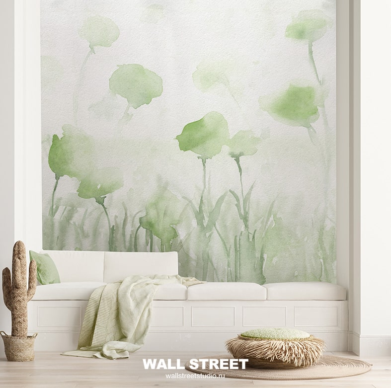 Необычные дизайнерские обои ОБОИ Watercolor-21: 22 от WALL STREET