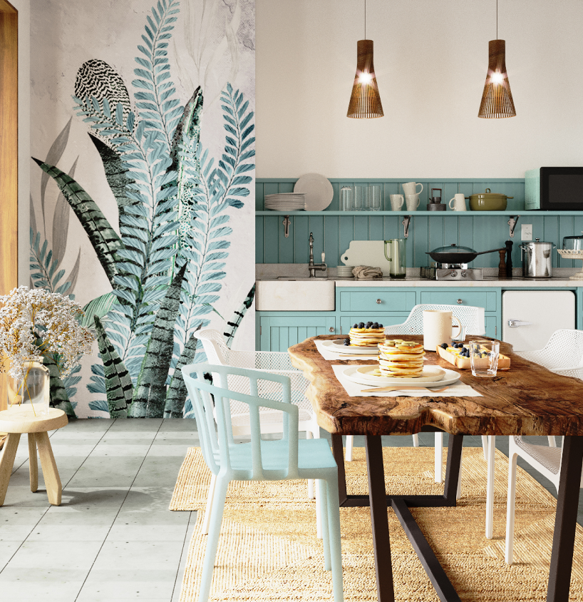 Обои на кухне - коллекция PERO