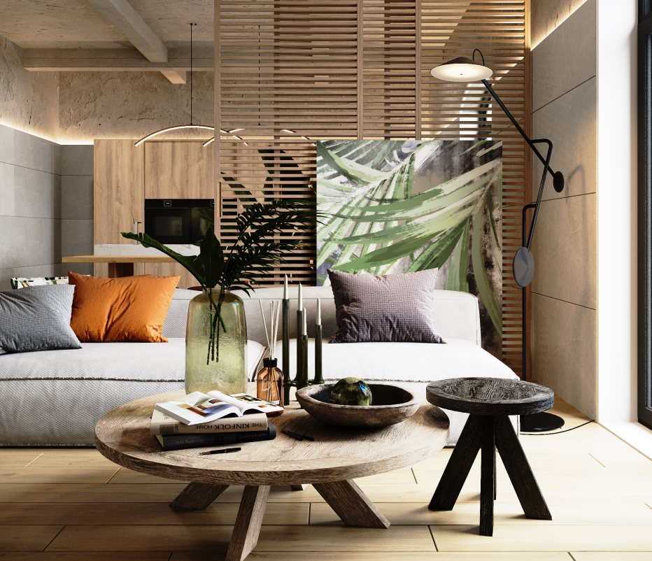 Обои в гостиной - коллекция Alive 22