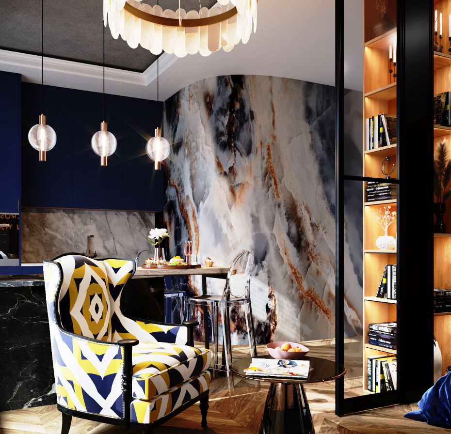 Обои на лоджии